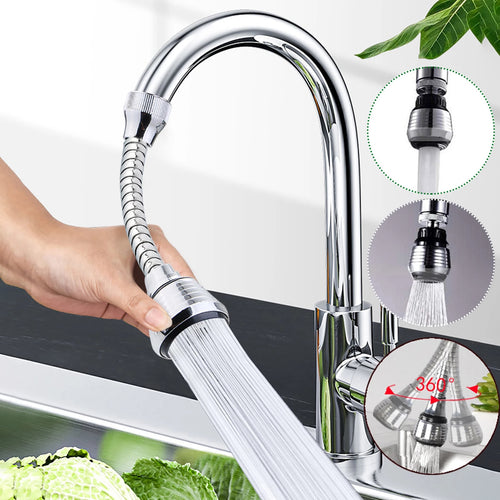 Handheld Shower Extender with Faucet – Chrome Finish