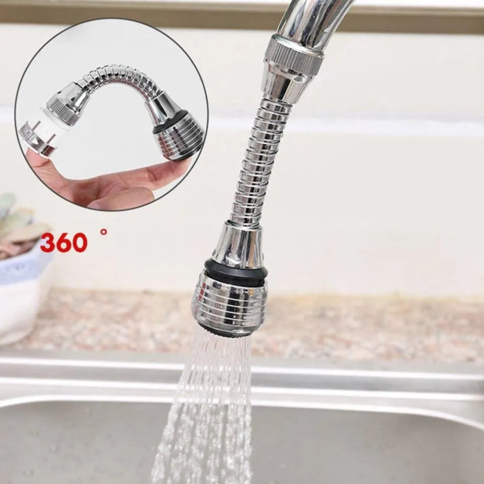Handheld Shower Extender with Faucet – Chrome Finish